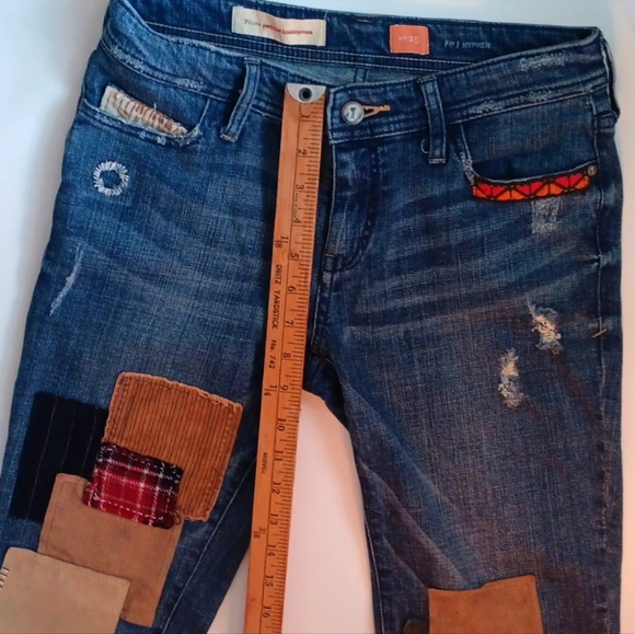 Anthropologie Pilcro Patchwork Jeans - Picture 12 of 14